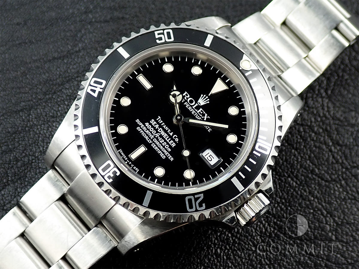 ロレックス シードゥエラー Ref.16600 ブラック文字盤 中古 T44587UR