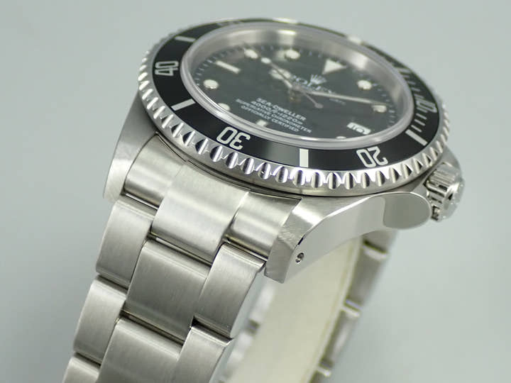 ロレックス シードゥエラー Ref.16600 ステンレススチール ブラック文字盤