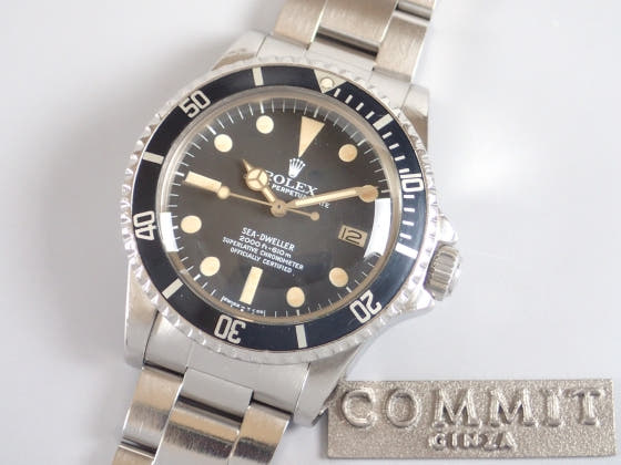 ロレックス シードゥエラー Ref.1665 ブラック文字盤 中古 sea-dweller-2