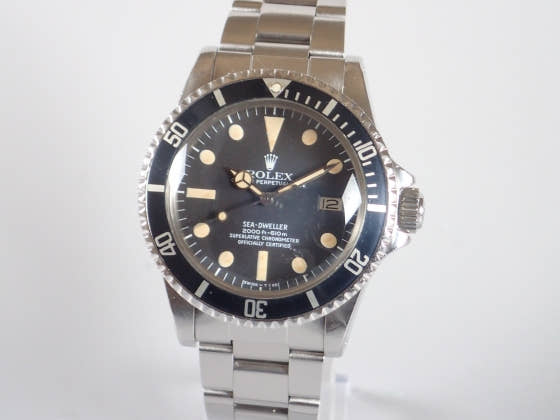 ロレックス シードゥエラー Ref.1665 ブラック文字盤 中古 sea-dweller-2