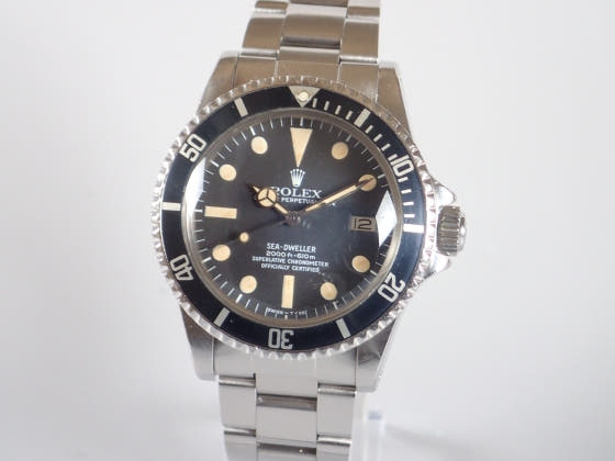 ロレックス シードゥエラー Ref.1665 ブラック文字盤 中古 sea-dweller-2