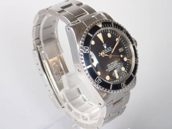 ロレックス シードゥエラー Ref.1665 ブラック文字盤 中古 sea-dweller-2