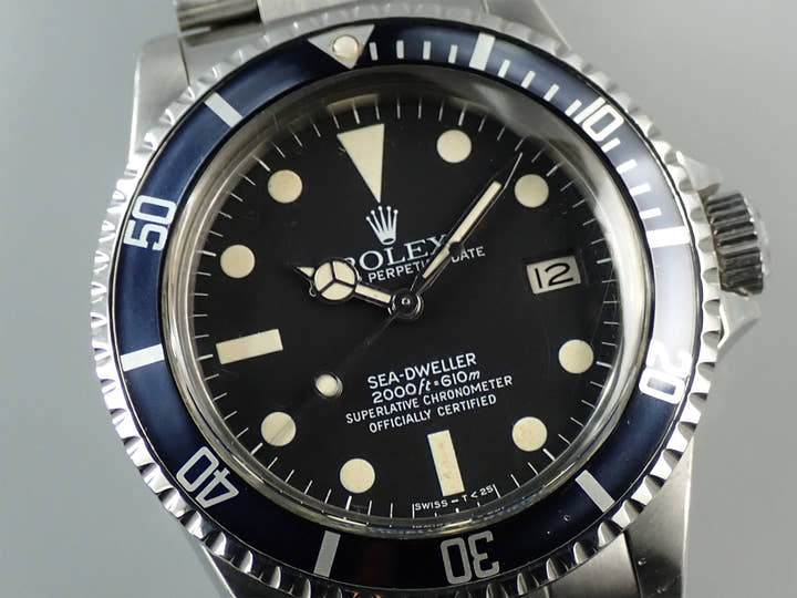 ロレックス シードゥエラー Ref.1665 ブラック文字盤 中古 ZT2223JS