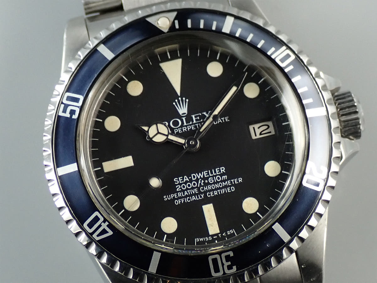 ロレックス シードゥエラー Ref.1665 ブラック文字盤 中古 ZT2223JS