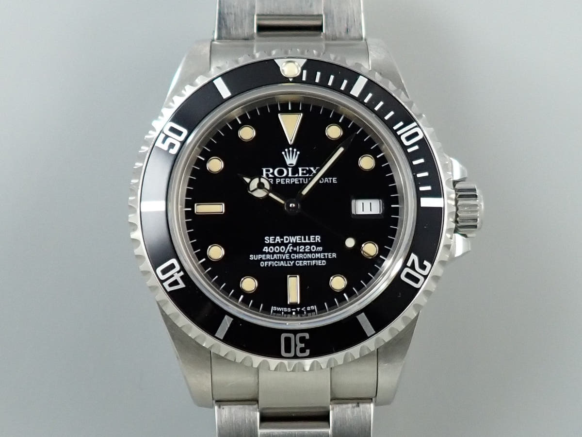 ロレックス シードゥエラー Ref.16600 ブラック文字盤 中古 70HS9LAU