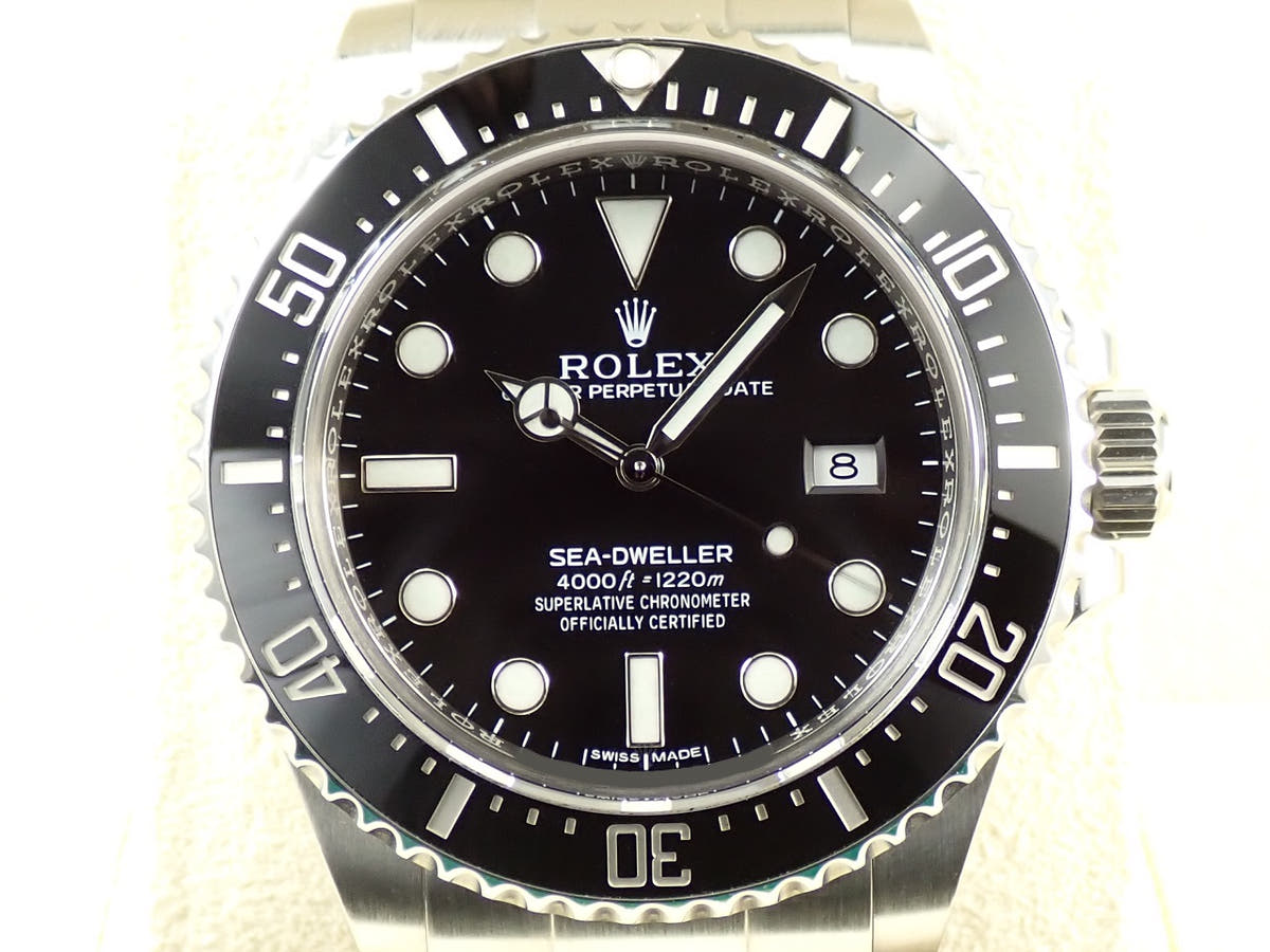 ロレックス シードゥエラー 4000 Ref.116600 ブラック文字盤 中古 26W859LL