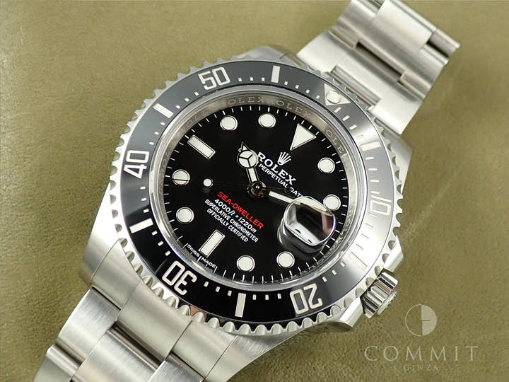 ロレックス シードゥエラー Ref.126600 ステンレススチール ブラック文字盤