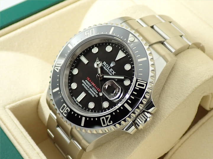 ロレックス シードゥエラー Ref.126600 ステンレススチール ブラック文字盤