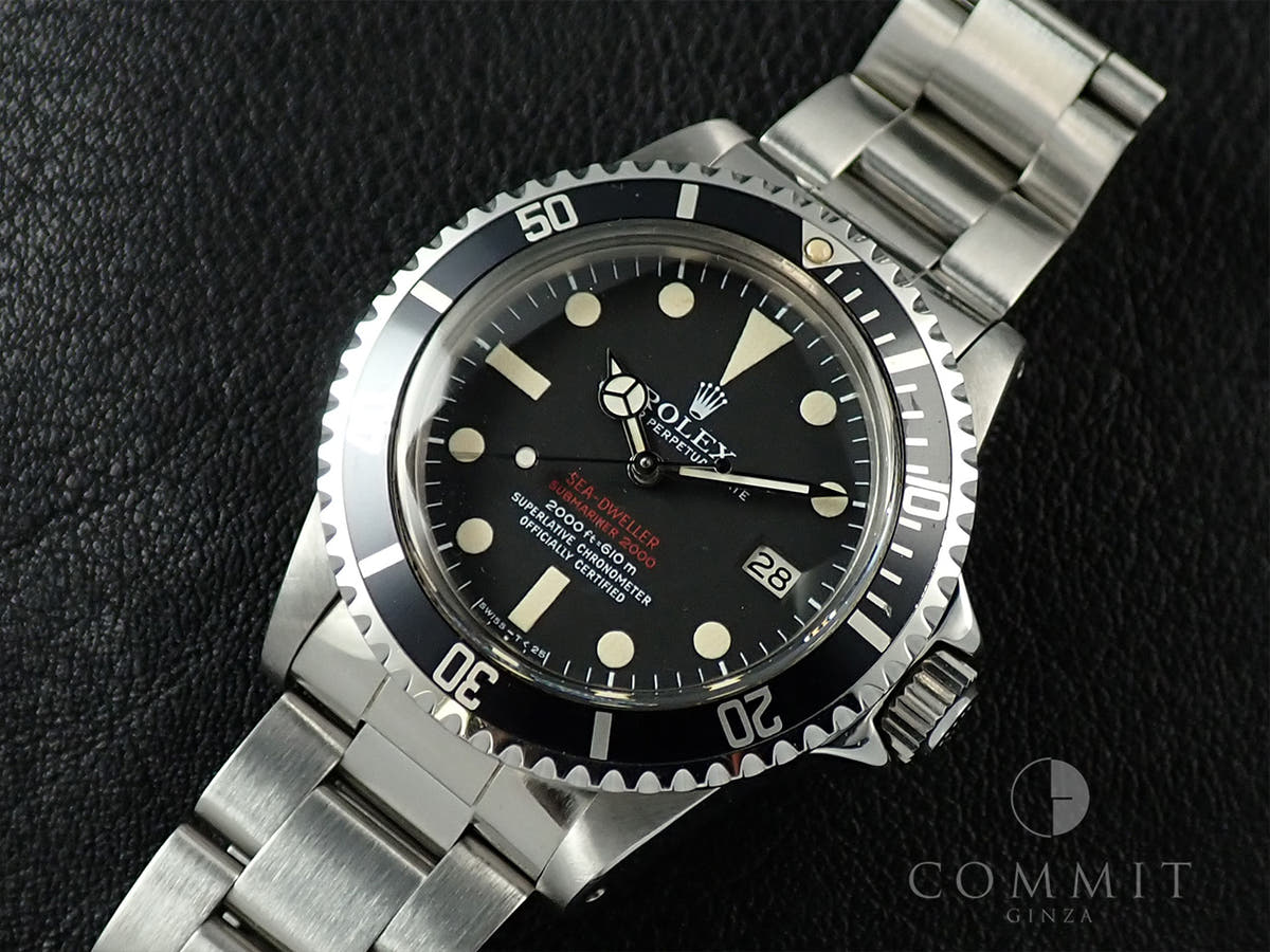 ロレックス シードゥエラー Ref.1665 ブラック文字盤 中古 UP3T25F5