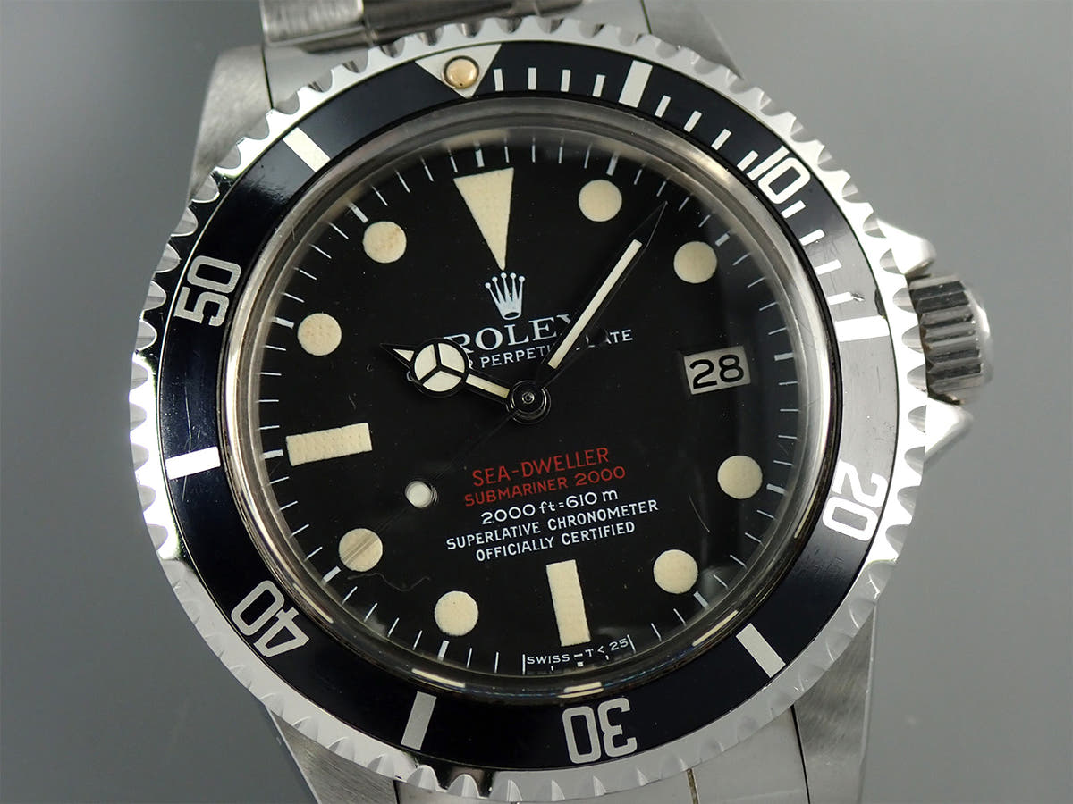 ロレックス シードゥエラー Ref.1665 ブラック文字盤 中古 UP3T25F5