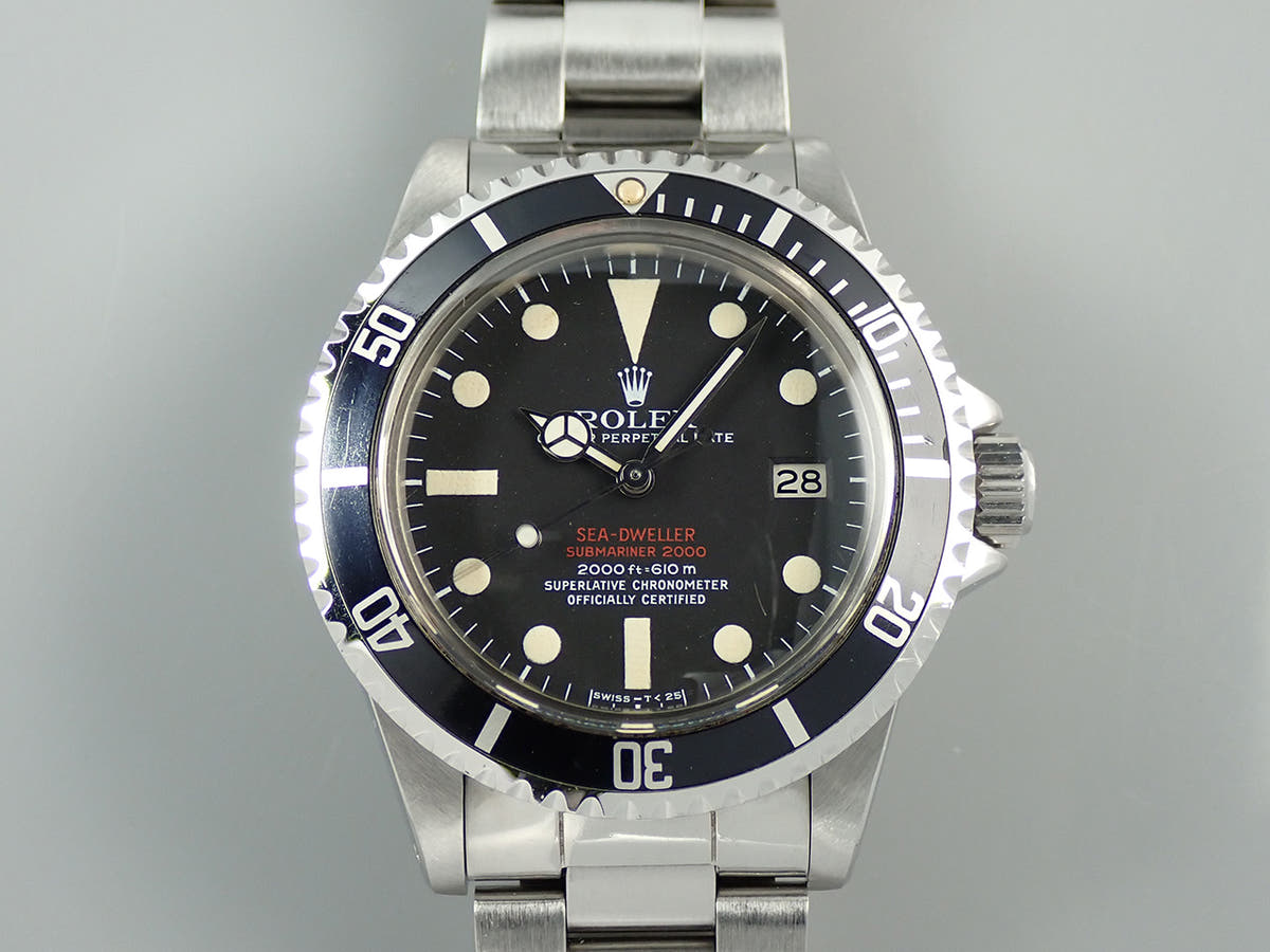 ロレックス シードゥエラー Ref.1665 ブラック文字盤 中古 UP3T25F5