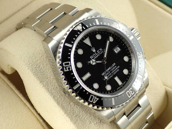 ロレックス シードゥエラー 4000 Ref.116600 ステンレススチール ブラック文字盤