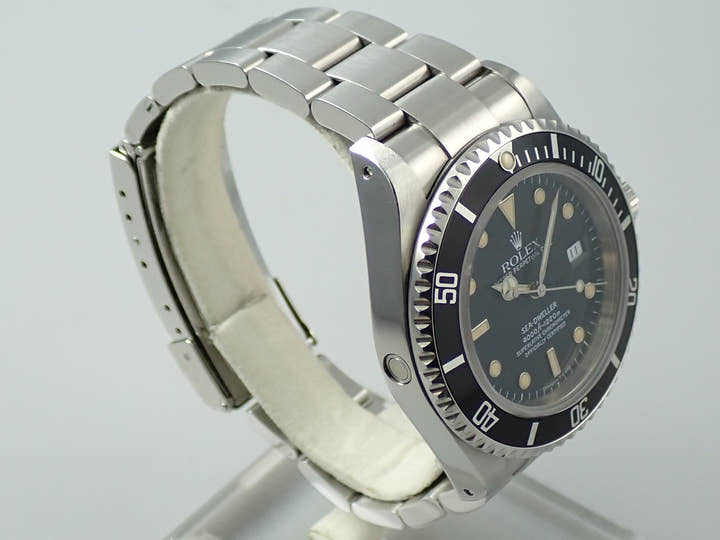 ロレックス シードゥエラー Ref.16600 ステンレススチール ブラック文字盤