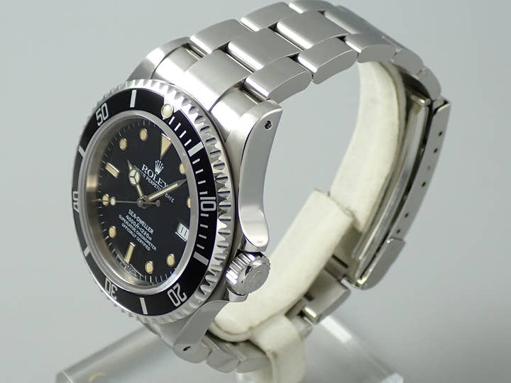 ロレックス シードゥエラー Ref.16600 ステンレススチール ブラック文字盤