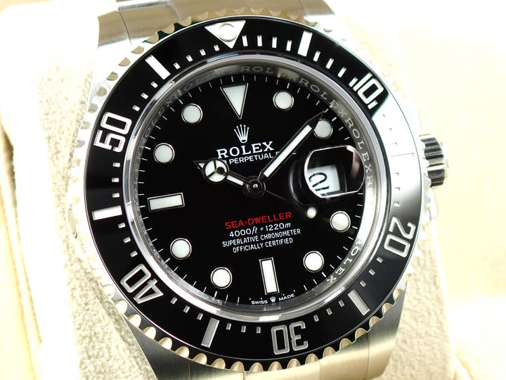 ロレックス シードゥエラー Ref.126600 ステンレススチール ブラック文字盤