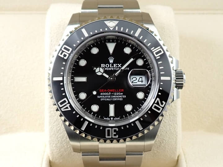 ロレックス シードゥエラー Ref.126600 ステンレススチール ブラック文字盤