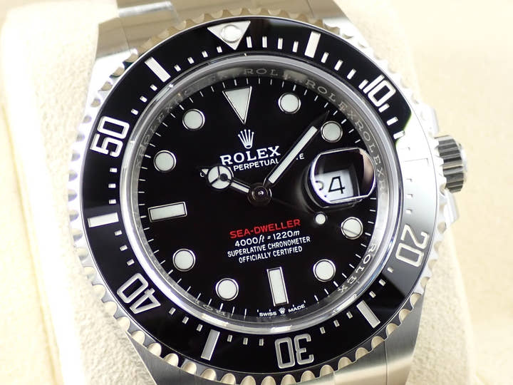 ロレックス シードゥエラー Ref.126600 ステンレススチール ブラック文字盤
