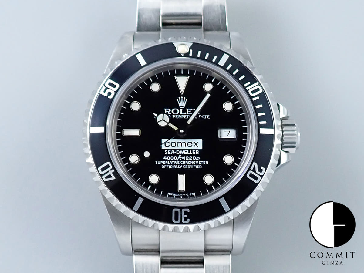 ロレックス シードゥエラー Ref.16600 ブラック文字盤 中古 RL03HVKX