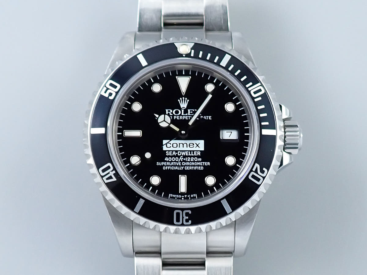 ロレックス シードゥエラー Ref.16600 ブラック文字盤 中古 RL03HVKX