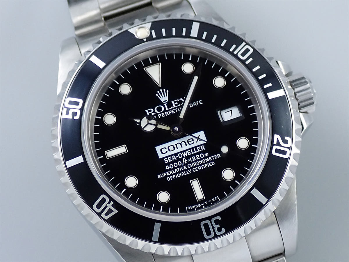 ロレックス シードゥエラー Ref.16600 ブラック文字盤 中古 RL03HVKX