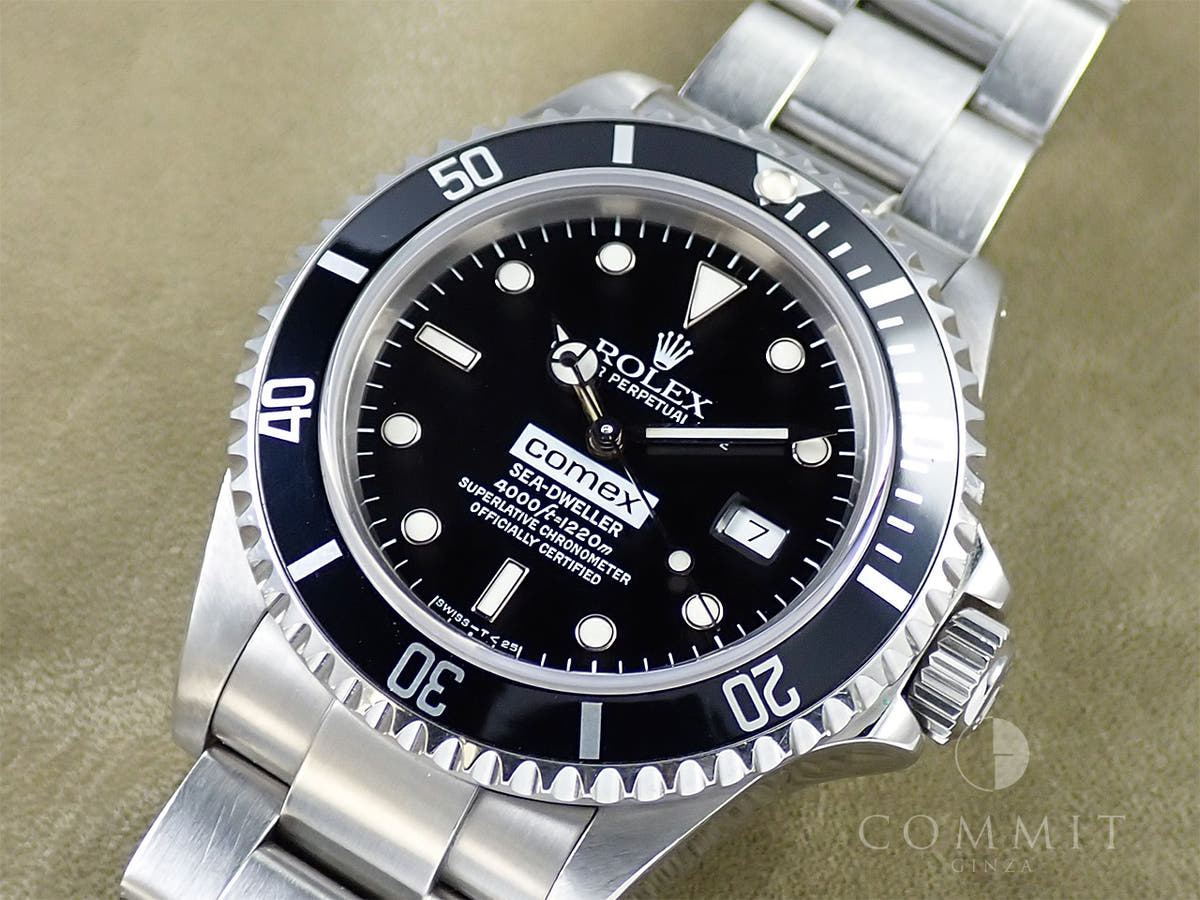 ロレックス シードゥエラー Ref.16600 ブラック文字盤 中古 RL03HVKX