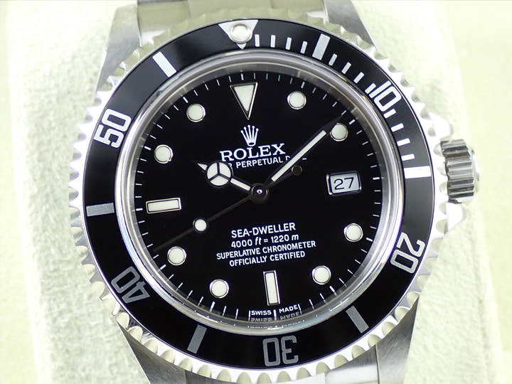 Rolex Sea-Dweller Ref. 16600 Stainless Steel Black Dial