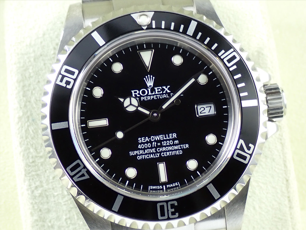 Rolex Sea-Dweller Ref.16600 SS Black Dial