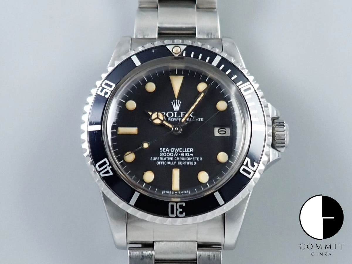 ロレックス シードゥエラー Ref.1665 ブラック文字盤 中古 R4KZJZXU
