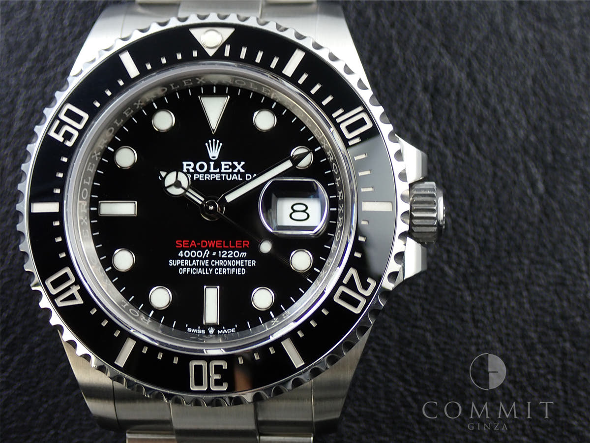 ロレックス シードゥエラー Ref.126600 ブラック文字盤 中古 9A41MXXU