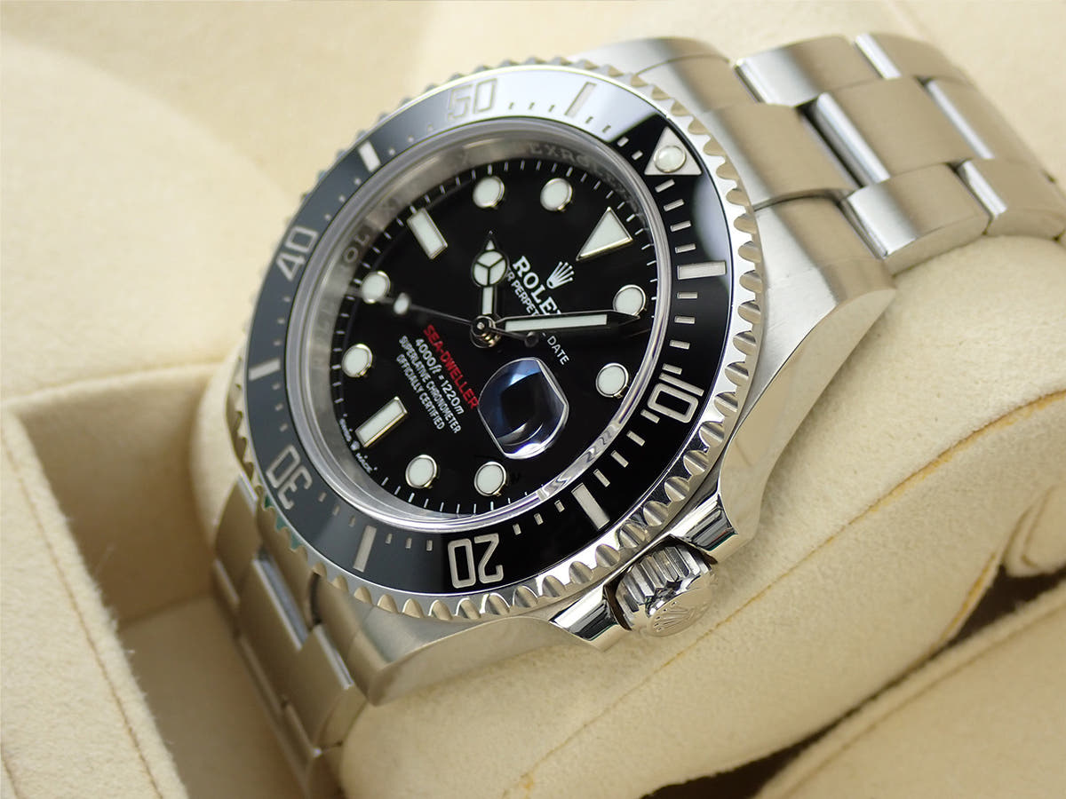 ロレックス シードゥエラー Ref.126600 ブラック文字盤 中古 9A41MXXU