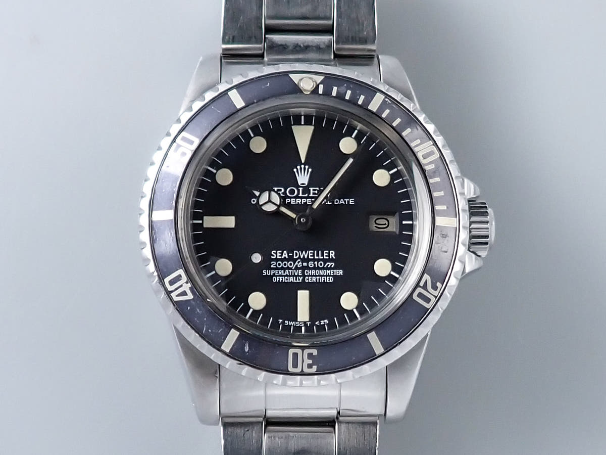 ロレックス シードゥエラー Ref.1665 ブラック文字盤 中古 9KZ76KT6