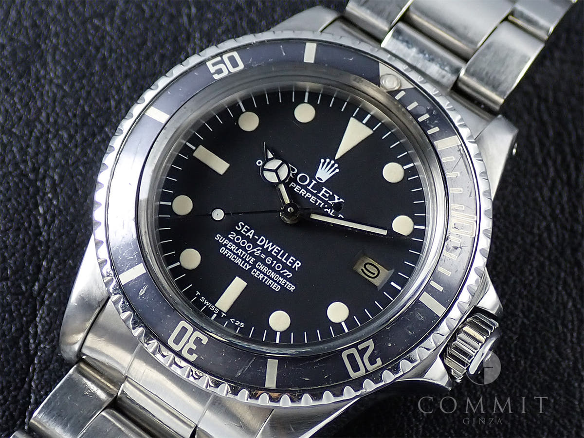 ロレックス シードゥエラー Ref.1665 ブラック文字盤 中古 9KZ76KT6