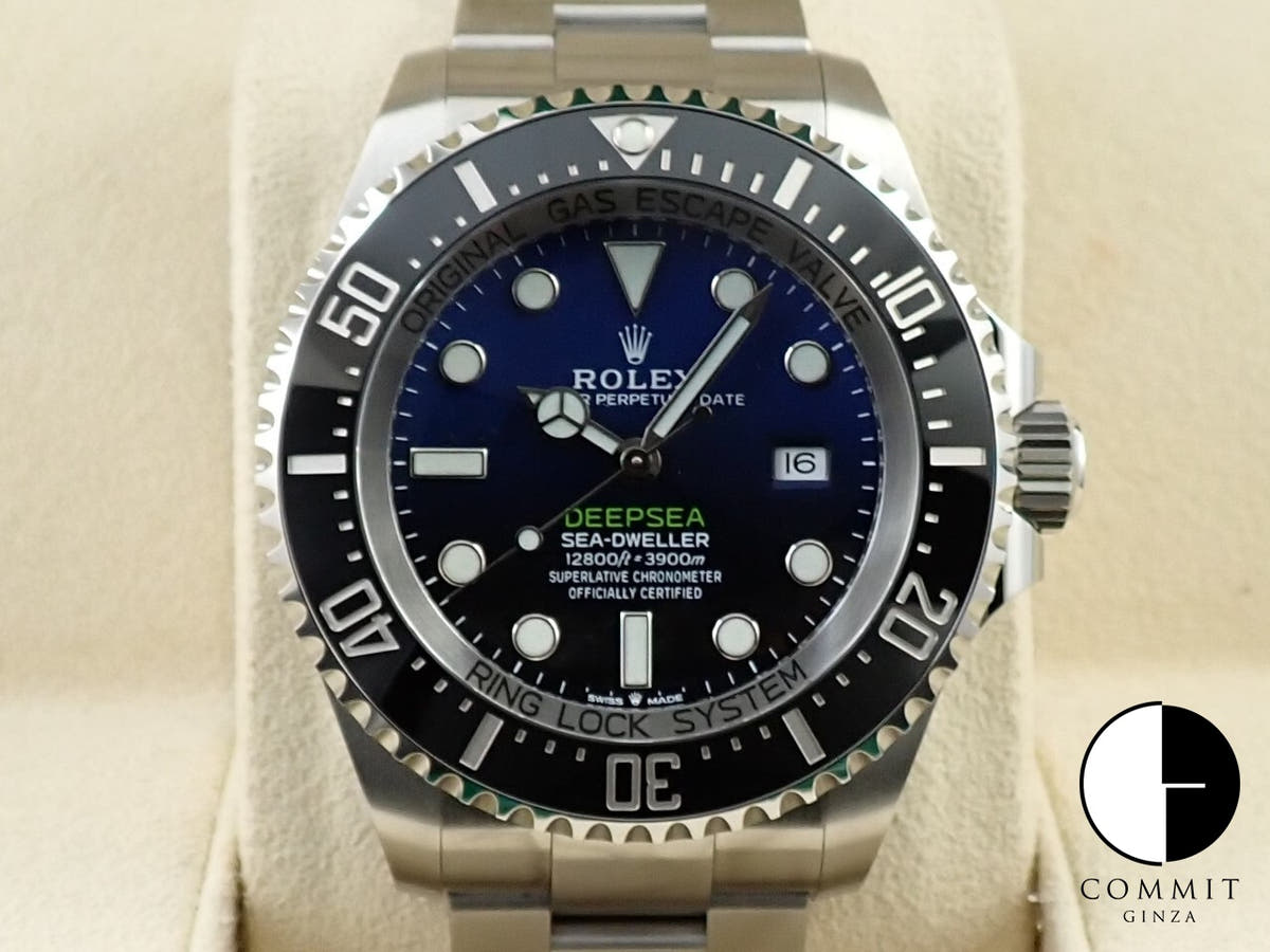 ロレックス シードゥエラー ディープシー Ref.126660 D-BLUE文字盤 未使用 M96JSH58