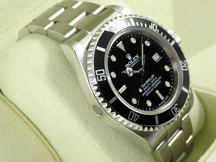 ロレックス シードゥエラー Ref.16600 ステンレススチール ブラック文字盤