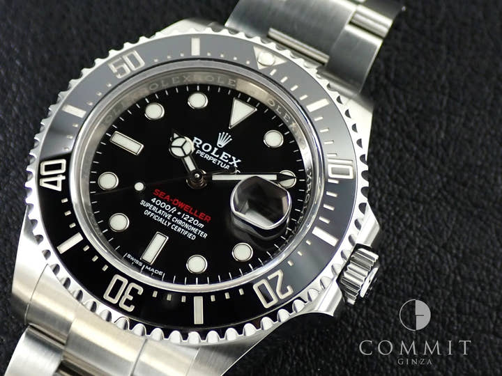 ロレックス シードゥエラー Ref.126600 ステンレススチール ブラック文字盤