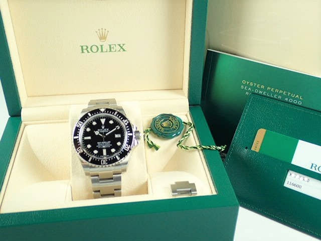 ロレックス シードゥエラー Ref.116600 ブラック文字盤 中古 sea-dweller-40
