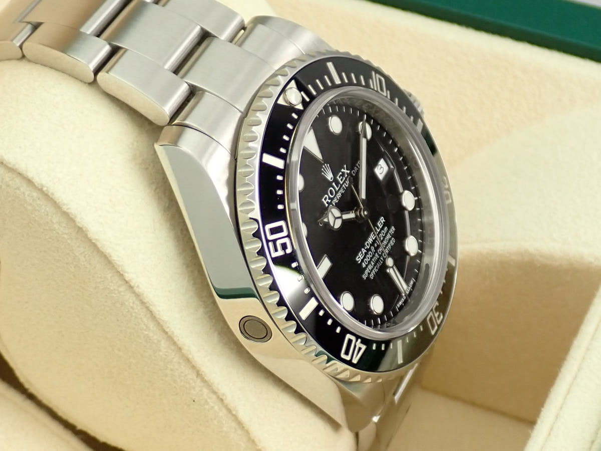 ロレックス シードゥエラー4000 Ref.116600 ブラック文字盤 美品 LM8955FA