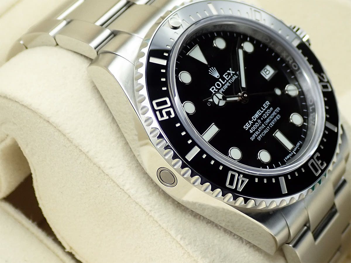 ロレックス シードゥエラー 4000 Ref.116600 ブラック文字盤 美品 39RYRCPW