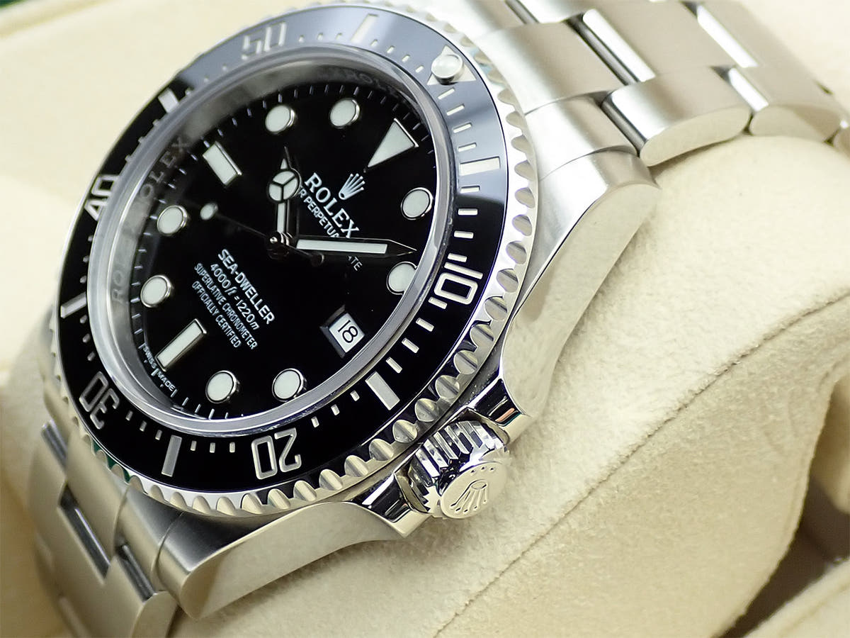 ロレックス シードゥエラー 4000 Ref.116600 ブラック文字盤 美品 39RYRCPW