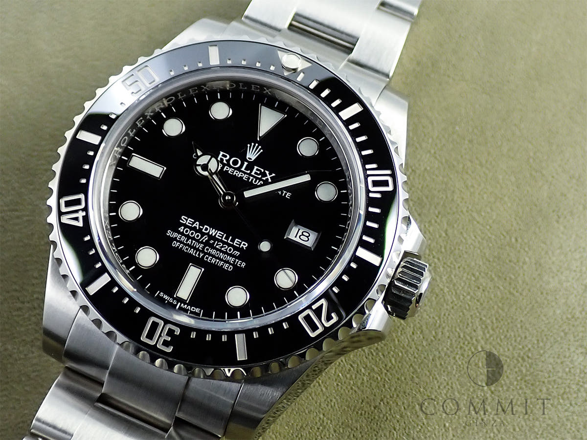 ロレックス シードゥエラー 4000 Ref.116600 ブラック文字盤 美品 39RYRCPW
