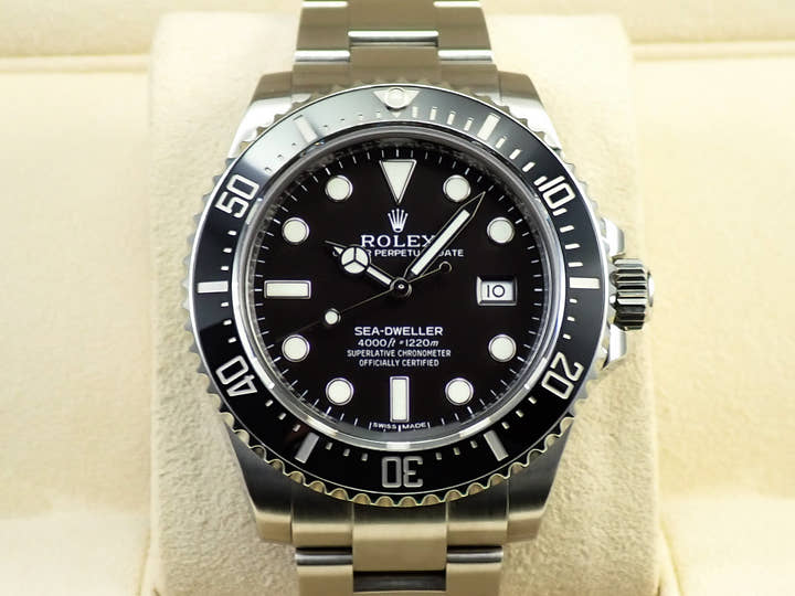 ロレックス シードゥエラー 4000 Ref.116600 ステンレススチール ブラック文字盤