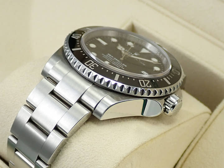 ロレックス シードゥエラー 4000 Ref.116600 ステンレススチール ブラック文字盤