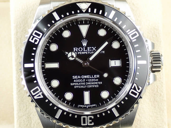 ロレックス シードゥエラー 4000 Ref.116600 ステンレススチール ブラック文字盤