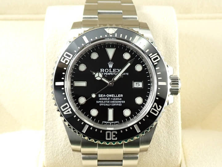 ロレックス シードゥエラー 4000 Ref.116600 ステンレススチール ブラック文字盤