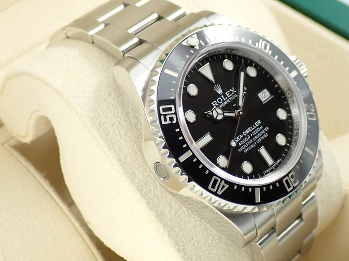 ロレックス シードゥエラー 4000 Ref.116600 ステンレススチール ブラック文字盤