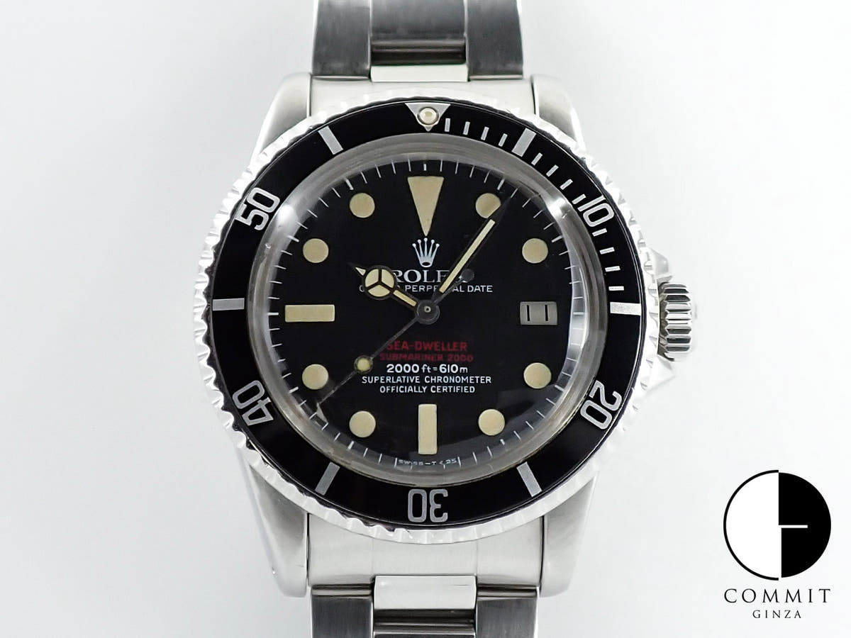 ロレックス シードゥエラー Ref.1665 ブラック文字盤 中古 9MS85FVJ