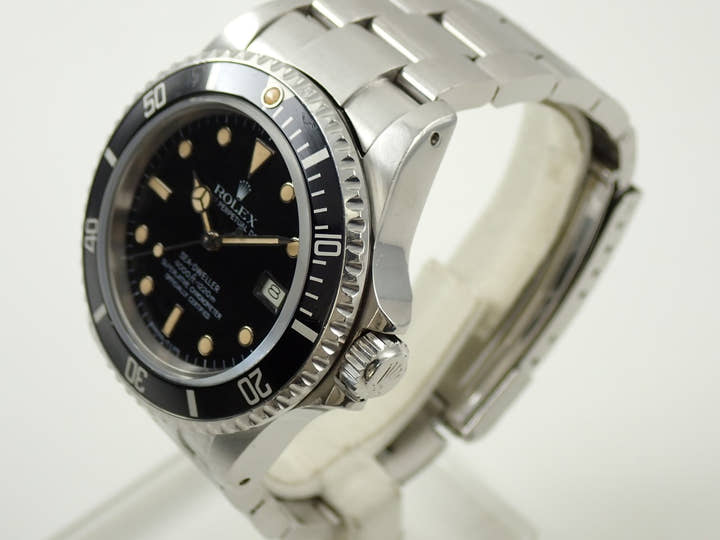 ロレックス シードゥエラー トリプルシックス Ref.16660 ステンレススチール ブラック文字盤