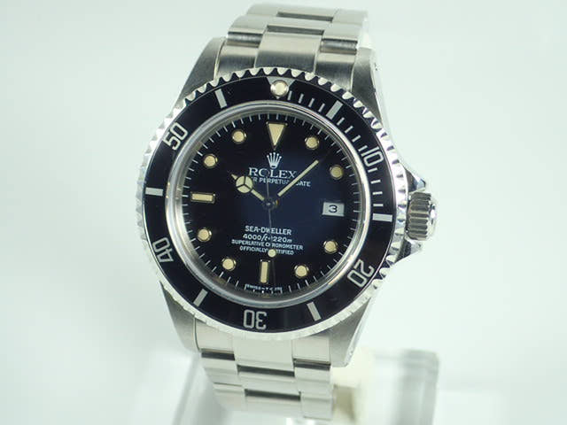 ロレックス シードゥエラー Ref.16600 ブラック文字盤 中古 sea-dweller-41