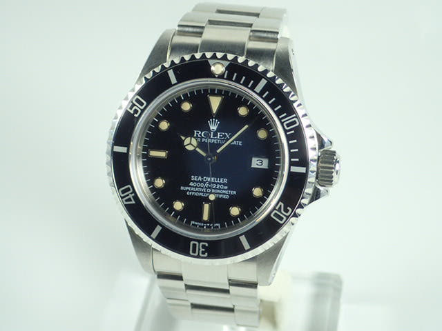 ロレックス シードゥエラー Ref.16600 ブラック文字盤 中古 sea-dweller-41
