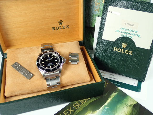 ロレックス シードゥエラー Ref.16600 ブラック文字盤 中古 sea-dweller-41